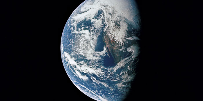 Foto: NASA. This photograph of Earth was taken from the National Aeronautics and Space Administration's (NASA) Apollo 13 spacecraft during its trans-Earth journey home.