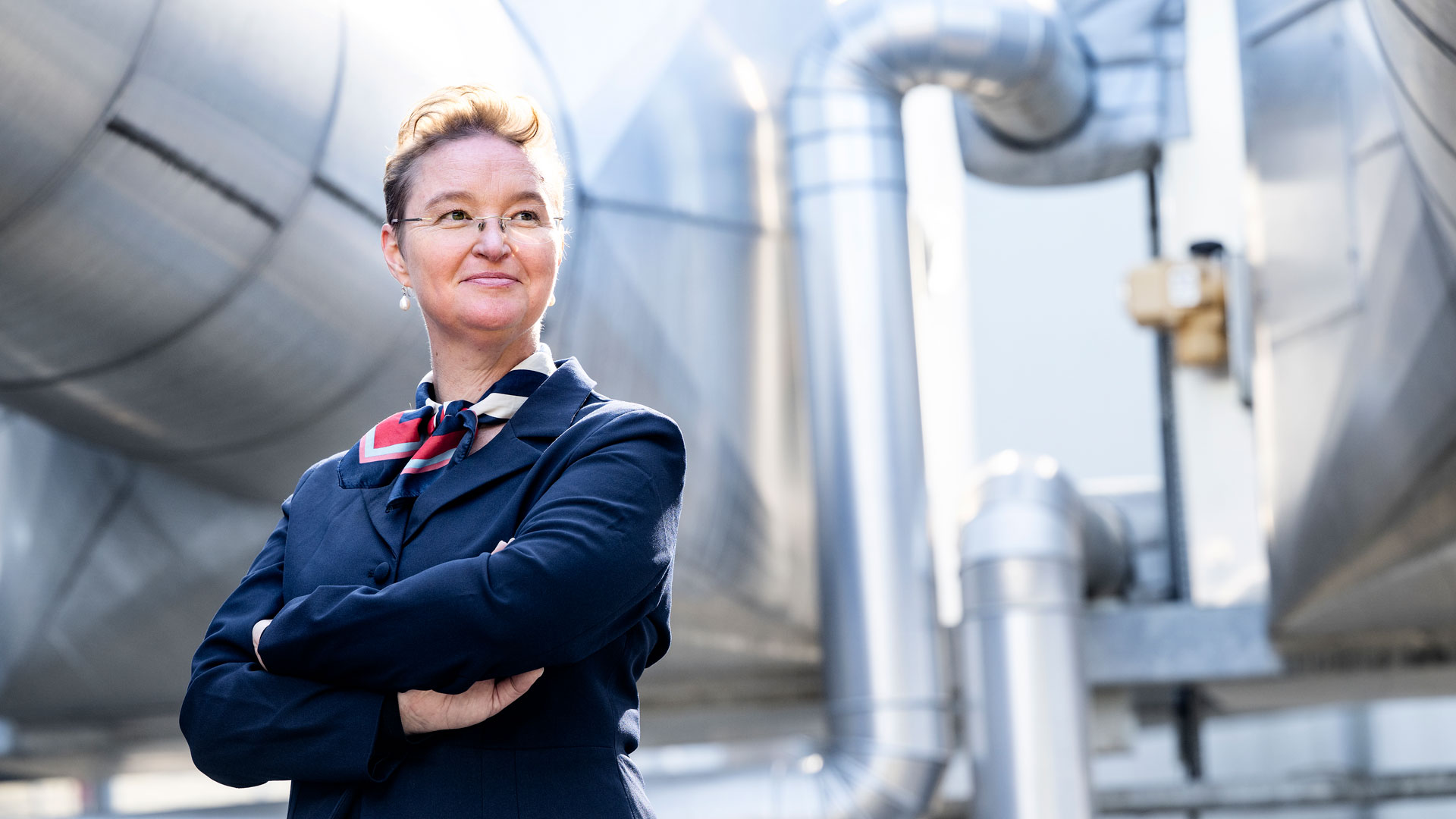 Professor Marie Münster beregner,  hvordan vi bedst muligt indretter vores energisystemer med brug af så få fossile ressourcer som muligt. Foto: Bax Lindhardt