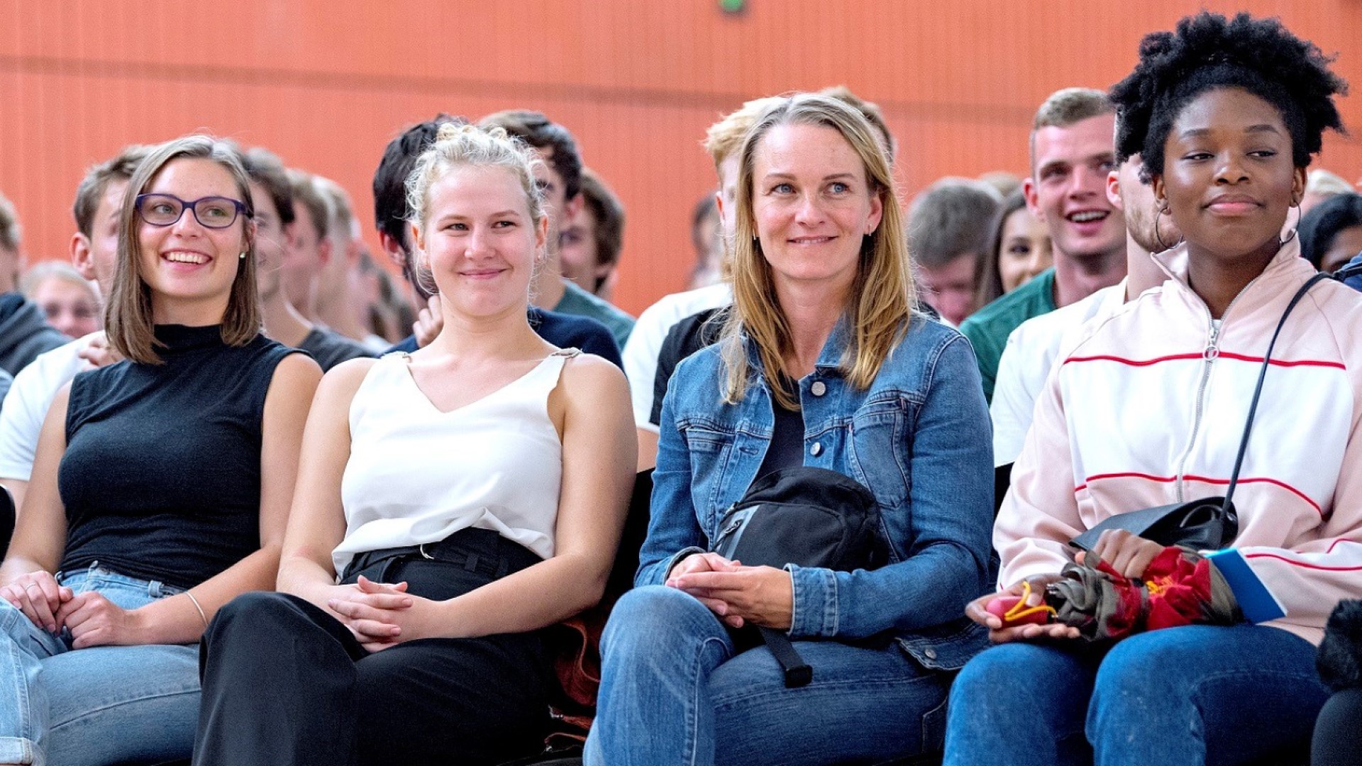 Students at lecture