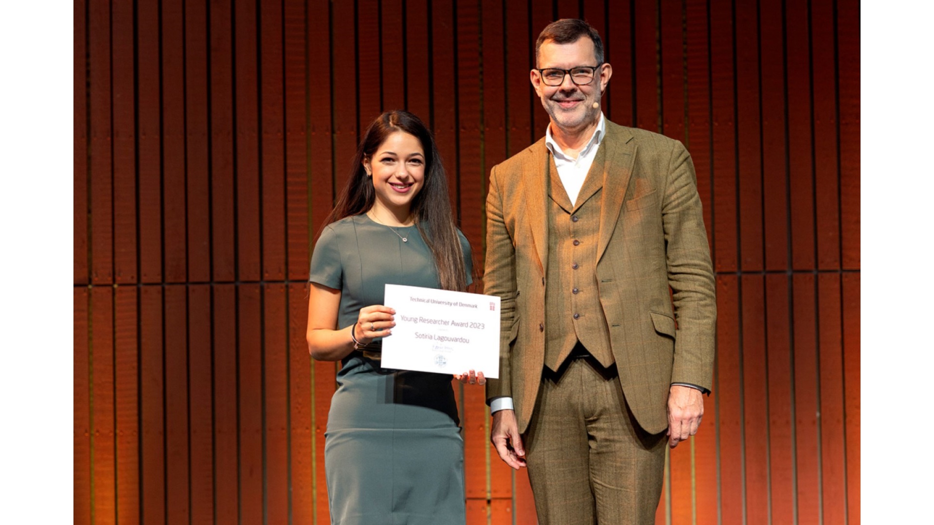 Sotiria receives Young Researcher award 2023